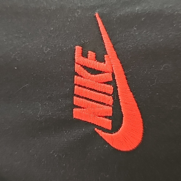 Nike Men's NSW Agassi Tennis 1990 Re-Issue Polo Ember Glow Black, Red, White XL - Picture 3 of 10